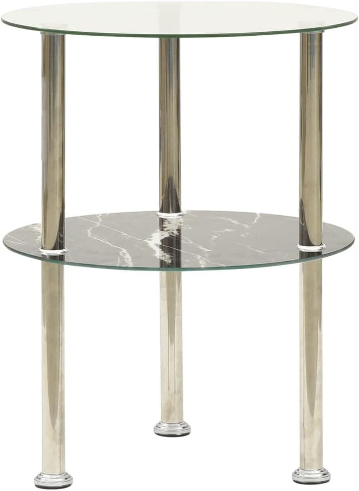 Modern 2-Tier Console Table