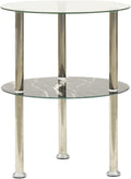 Modern 2-Tier Console Table