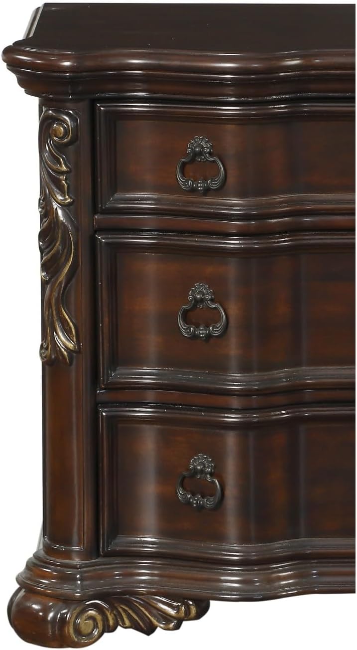 Traditional 2-Drawer Nightstand