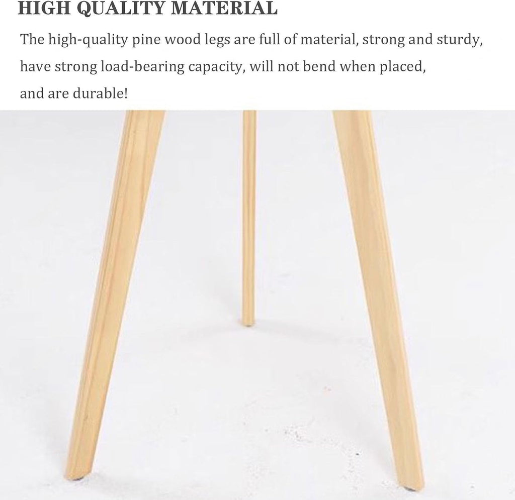 Natural Wood Bedside Table
