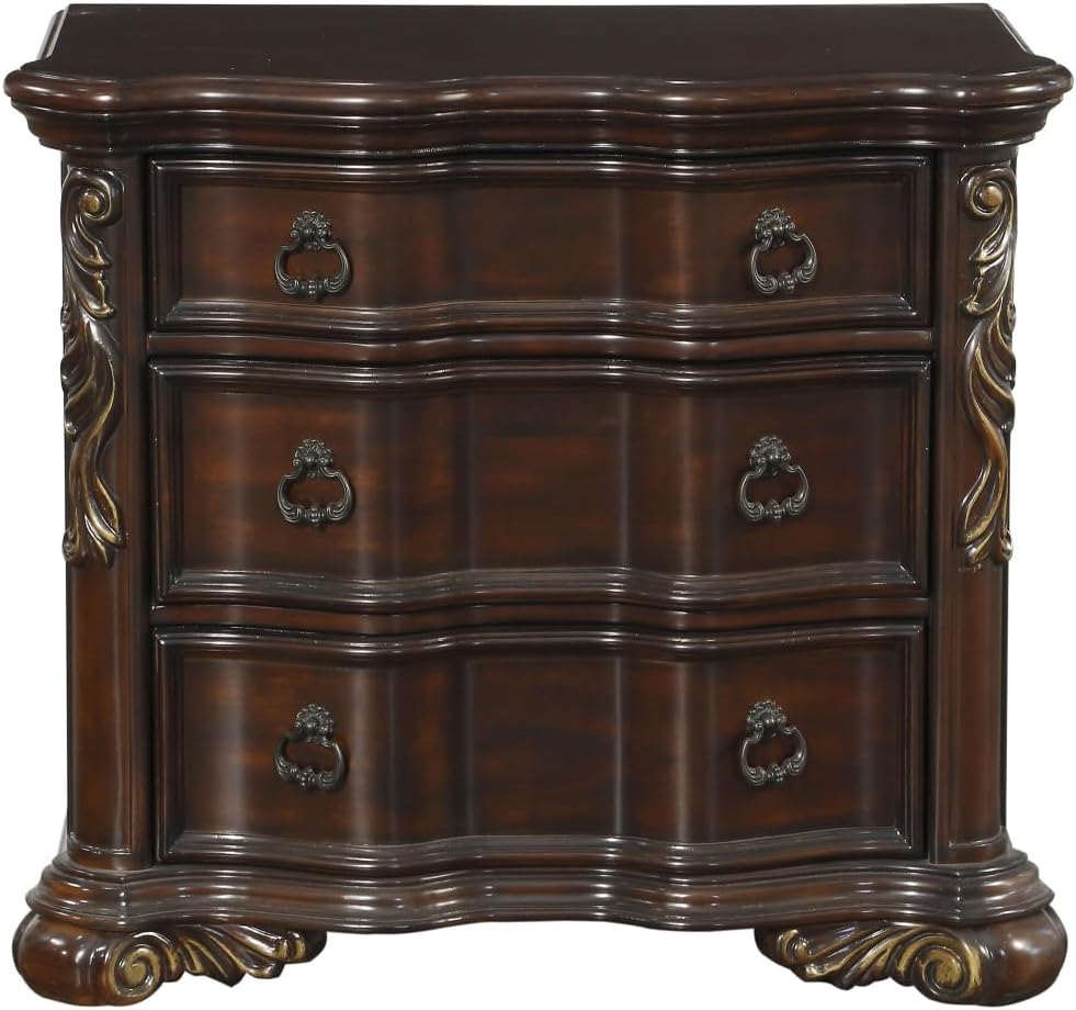 Traditional 2-Drawer Nightstand