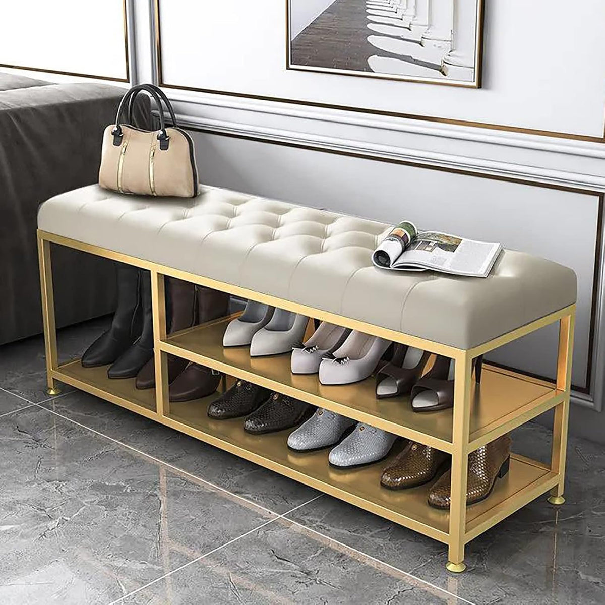 Luxurious Upholstered Bench
