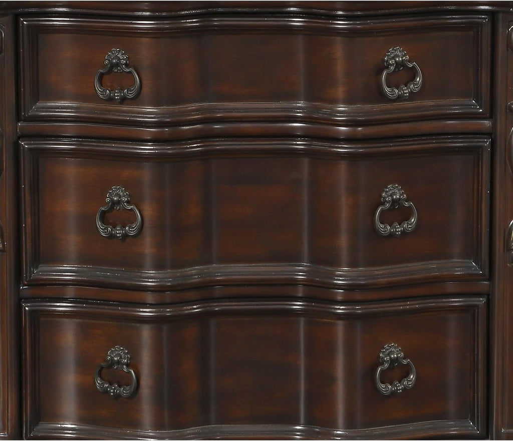 Traditional 2-Drawer Nightstand