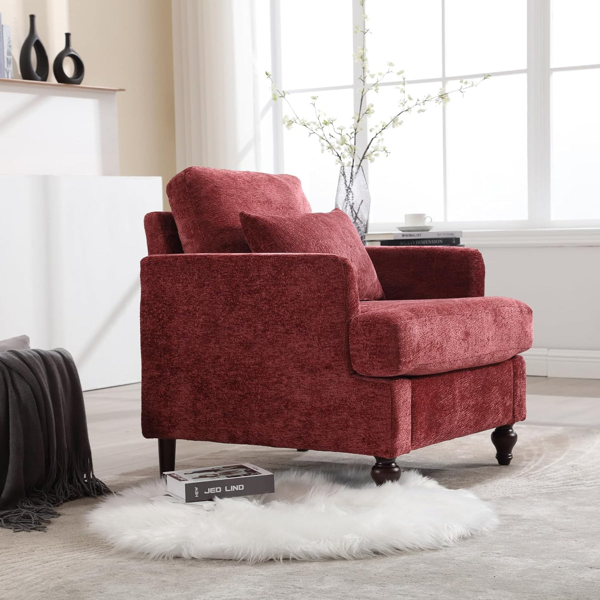 Modern Upholstered Accent Chair